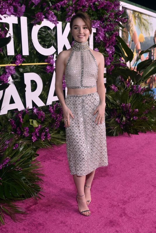 KAITLYN DEVER at Ticket to Paradise Premiere in Los Angeles 10/17/2022