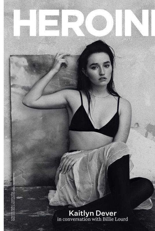 KAITLYN DEVER for Heroine Magazine, Fall/Winter 2022