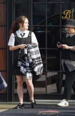 KAITLYN DEVER Leaves Her Hotel in New York 10/11/2022