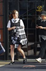 KAITLYN DEVER Leaves Her Hotel in New York 10/11/2022