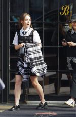 KAITLYN DEVER Leaves Her Hotel in New York 10/11/2022