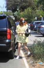 KAREN GILLAN Arrives at a Medical Check-up in Los Angeles 10/05/2022