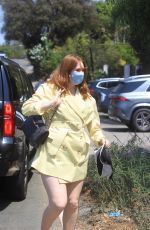 KAREN GILLAN Arrives at a Medical Check-up in Los Angeles 10/05/2022