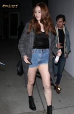 KAREN GILLAN Leaves ArcLight Cinemas in Los Angeles 10/03/2022