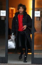 KAREN HAUER Heading to Strictly Come Dancing Rehersal in London 10/21/2022