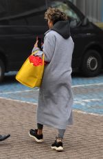 KAREN HAUER Heading to Strictly Come Dancing Training in London 09/30/2022 
