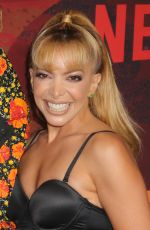 KARINA MANASHIL at Entergalactic Premiere at Paris Theater in New York 09/28/2022