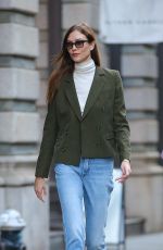 KARLIE KLOSS Out and About in New York 10/06/2022