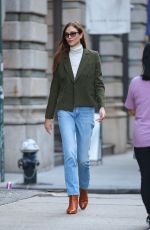 KARLIE KLOSS Out and About in New York 10/06/2022