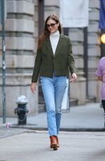 KARLIE KLOSS Out and About in New York 10/06/2022