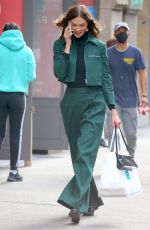 KARLIE KLOSS Out with Her Son Levi in New York 10/25/2022