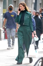 KARLIE KLOSS Out with Her Son Levi in New York 10/25/2022