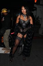 KARRUECHE TRAN Arrives at Cardi B
