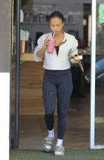KARRUECHE TRAN Out for a Juice in Los Angeles 10/26/2022