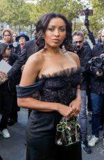 KAT GRAHAM at Giambattista Valli SS23 Show at Paris Fashion Week 09/30/2022