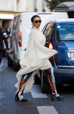 KAT GRAHAM Out and About in Paris 09/28/2022
