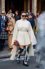 KAT GRAHAM Out and About in Paris 09/28/2022