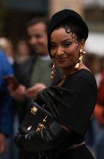 KAT GRAHAM Out at Paris Fashion Week 09/29/2022