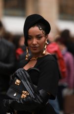 KAT GRAHAM Out at Paris Fashion Week 09/29/2022