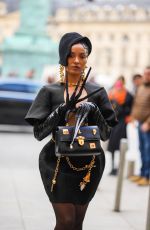 KAT GRAHAM Out at Paris Fashion Week 09/29/2022