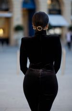 KAT GRAHAM Out at Paris Fashion Week 09/29/2022
