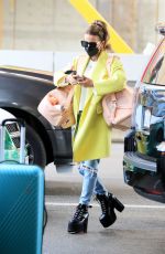 KATE BECKINSALE at LAX Airport in Los Angeles 10/15/2022