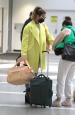 KATE BECKINSALE at LAX Airport in Los Angeles 10/15/2022