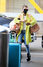KATE BECKINSALE at LAX Airport in Los Angeles 10/15/2022