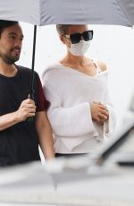 KATE BECKINSALE Leaves Kitson Store in Beverly Hills 10/14/2022