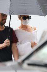 KATE BECKINSALE Leaves Kitson Store in Beverly Hills 10/14/2022