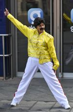 KATE GARRAWAY as Freddie Mercury at Global Radios Make Some Noise Day in London 10/07/2022