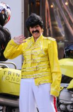 KATE GARRAWAY as Freddie Mercury at Global Radios Make Some Noise Day in London 10/07/2022