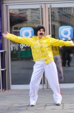 KATE GARRAWAY as Freddie Mercury at Global Radios Make Some Noise Day in London 10/07/2022