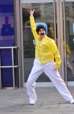 KATE GARRAWAY as Freddie Mercury at Global Radios Make Some Noise Day in London 10/07/2022
