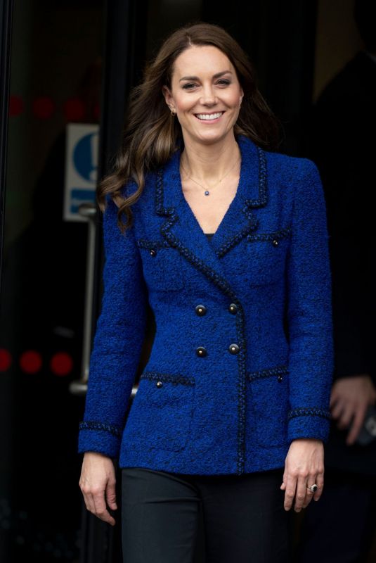 KATE MIDDLETON Arrives at Coach Core’s 10th Anniversary Celebration in London 10/13/2022
