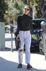 KATHARINE MCPHEE Heading ot Meche Beauty Salon in Beverly Hills 10/04/2022