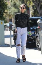 KATHARINE MCPHEE Heading ot Meche Beauty Salon in Beverly Hills 10/04/2022