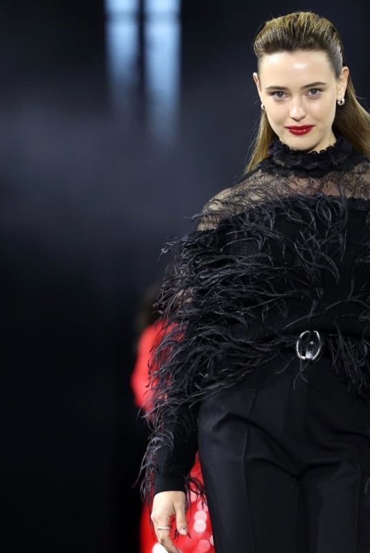 KATHERINE LANGFORD Walks Runway at Le Defile Walk Your Worth by L