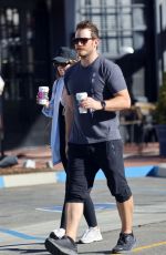 KATHERINE SCHWARZENEGGER and Chris Pratt Out Coffee in Los Angeles 10/19/2022