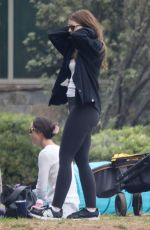 KATHERINE SCHWARZENEGGER Out at a Park in Pacific Palisades 10/12/2022