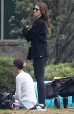 KATHERINE SCHWARZENEGGER Out at a Park in Pacific Palisades 10/12/2022