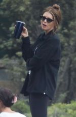 KATHERINE SCHWARZENEGGER Out at a Park in Pacific Palisades 10/12/2022