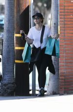 KATHERINE SCHWARZENEGGER Shopping for Home Decor in Pacific Palisades 10/03/2022