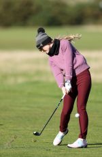 KATHRYN NEWTON Competing at Alfred Dunhill Links Championship in Scotland 10/01/2022
