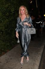 KATHY HILTON Arrives at Alexandra von Furstenberg
