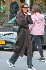 KATIE HOLMES Out and About in New York 10/05/2022