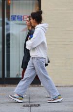 KATIE HOLMES Out in New York 10/11/2022