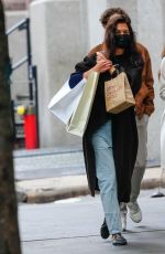 KATIE HOLMES Out Shopping in New York 10/24/2022