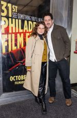 KATIE LOWES and Adam Shapiro at She Said Screening at 31st Philadelphia Film Festival 10/24/2022