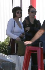 KATIE MALONEY and KRISTEN DOUTE at Burbank Airport 10/24/2022